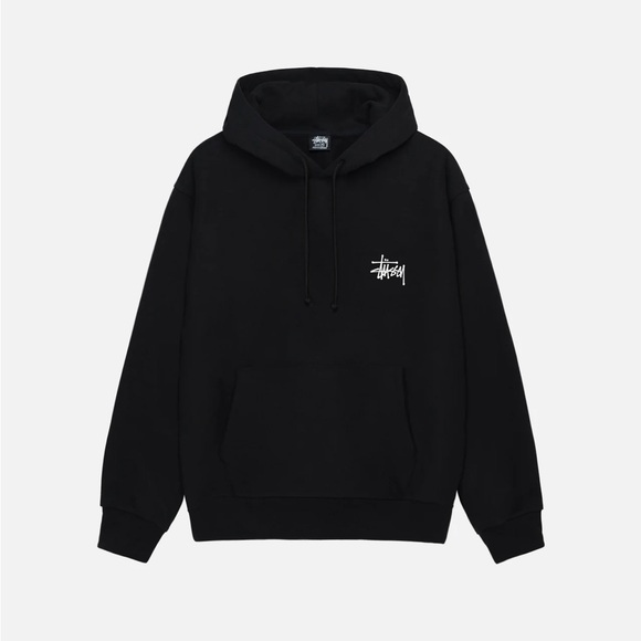 Stussy Classic Black Hoodie - Picture 1 of 4